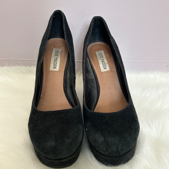 Black Steve Madden heels size 8.5 - Picture 2 of 4